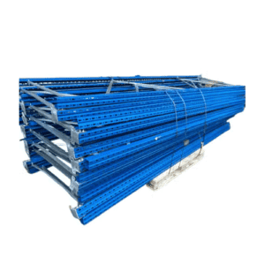 Rack à palettes Armes Triangle – Échelles 3 à 3,5 m / Traverses 1,80 m et 2,70 m – Occasion