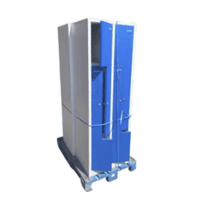 Casier vestiaire métallique 2 portes doubles – Occasion – 59x50x180 cm