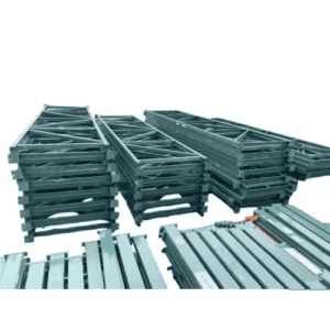 Racks à palettes Stow vert – échelles 4m20 – Occasion