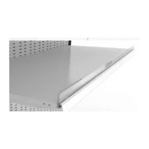 Arrêt marchandise en plexiglass pour gondole – 100x4 cm - Neuf