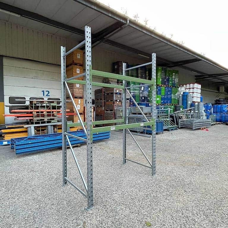 Lot N°5 Rack à palettes Bito – Compact, 3 niveaux, occasion