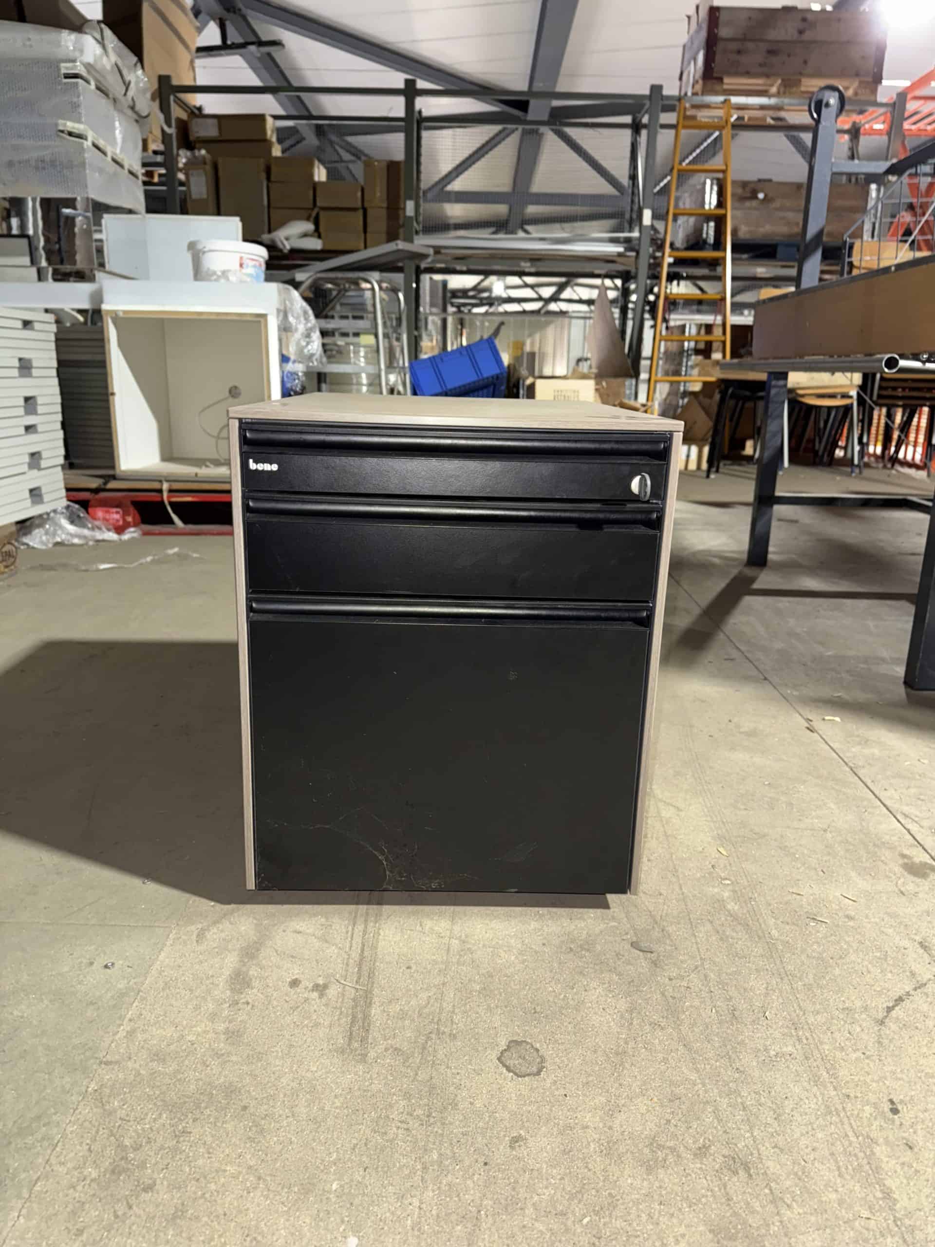 Caisson de bureau Bene d’occasion – L 43 x P 60 x H 54 cm – Image 2