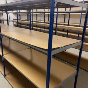 Étagère Metablue d’occasion – H 200 x L 100 x P 70 cm