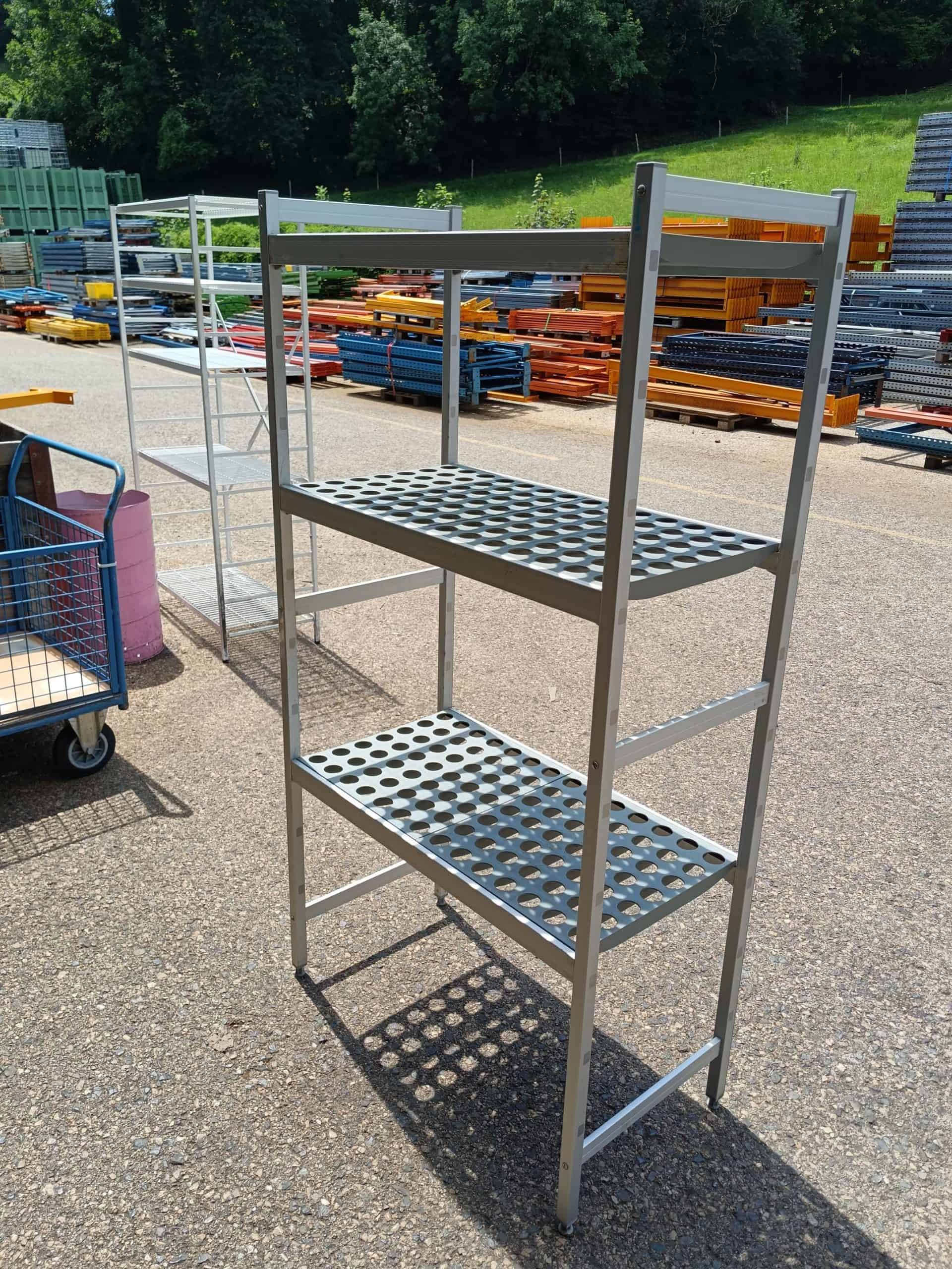 Etagère chambre froide métal et plastique