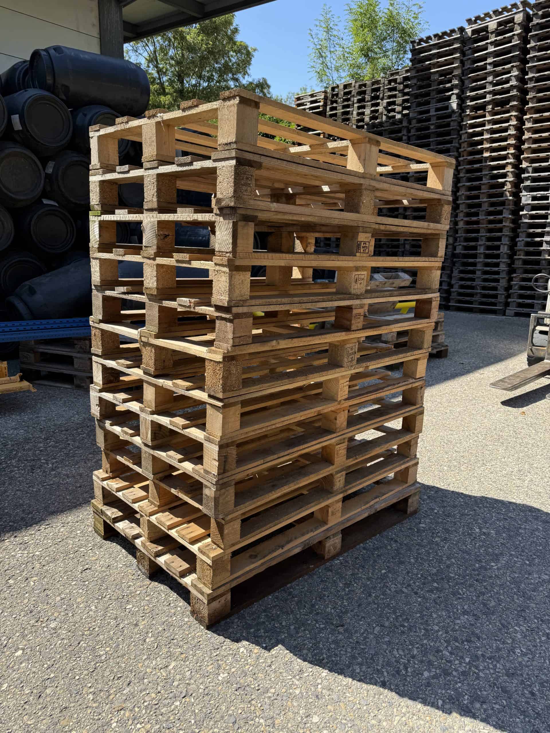 Palettes perdues diverses -120 x 80 cm - Occasion