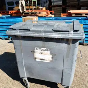 Conteneur poubelle plastique 750 L